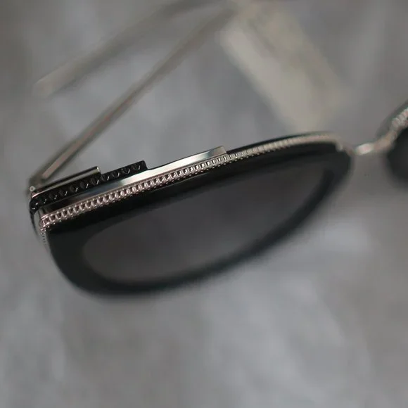 NWT Boucheron Cat Eye Black Sunglasses. - Picture 7 of 11